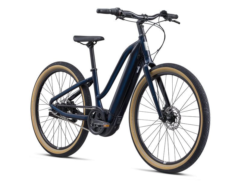 Momentum Transend E+ Mid-Step 2024 Electric Hybrid Bike - Ink-2